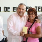 Entrega alcalde Gustavo Torres recursos del Programa Empleo Temporal 2015 de la SCT