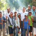 Inician acciones de saneamiento básico en Panteones