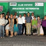 Fortalecen Municipio y Rotarios taller de música del IRBA