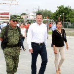 Supervisa Pablo acciones del programa Jóvenes en Riesgo