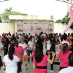 Mantenses se unen a la campaña estatal “Vive Fuerte, Vive Rosa”