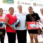 Mantenses se unen a la campaña estatal “Vive Fuerte, Vive Rosa”