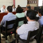 Efectúa Ayuntamiento de Tampico reunión informativa con comerciantes de la calle Aduana