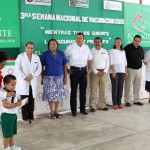 Activa Pablo la 3ª Semana Nacional de Vacunación en Mante