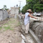 Efectúa gobierno del estado y municipio la rehabilitación de parque de Beisbol en Tancol