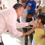 Entrega alcalde Gustavo Torres recursos del Programa Empleo Temporal 2015 de la SCT