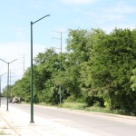 Avanzan los trabajos de instalación de la nueva red de alumbrado público en el Bordo Cascajal - Nacional