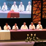 Asiste alcalde Gustavo Torres Salinas a la reinauguración del Aula Magna de la UAT