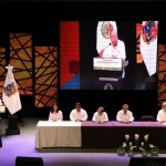 Asiste alcalde Gustavo Torres Salinas a la reinauguración del Aula Magna de la UAT