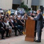 Asiste el presidente municipal Gustavo Torres a la inauguración del edificio de Ciencias de la salud del IEST