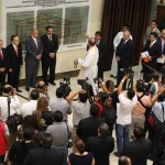 Asiste el presidente municipal Gustavo Torres a la inauguración del edificio de Ciencias de la salud del IEST