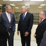 Asiste el presidente municipal Gustavo Torres a la inauguración del edificio de Ciencias de la salud del IEST