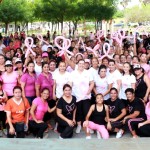 Mantenses se unen a la campaña estatal “Vive Fuerte, Vive Rosa”