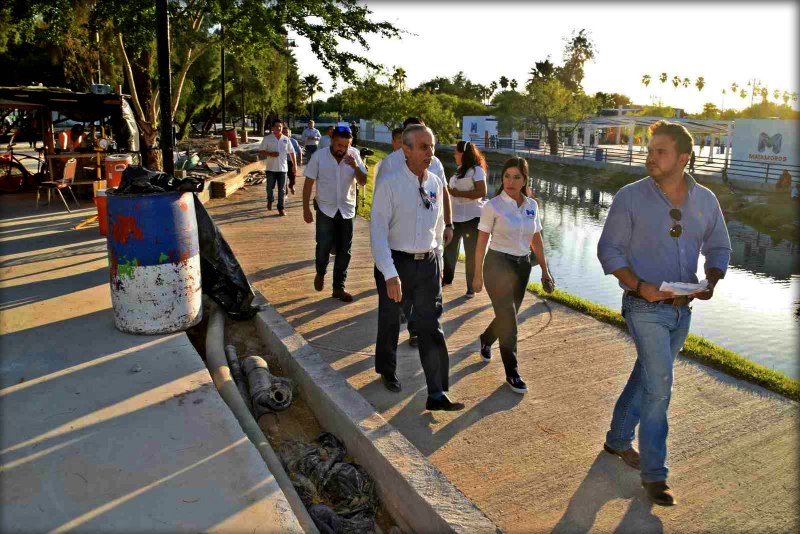Supervisa Lety Salazar avance de las obras de la segunda etapa del parque “El Laguito” Supervisa Lety Salazar avance de las obras de la segunda etapa del parque “El Laguito”