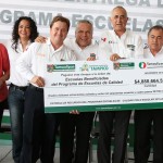 Fortalecen Estado y Municipio educación de calidad en Tampico mediante la entrega de recursos