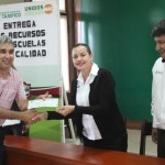 Entrega Ayuntamiento de Tampico recursos para el equipamiento de planteles