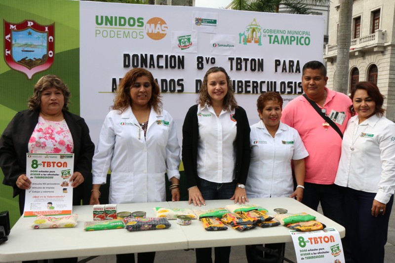Coordinan acciones Gobierno de Tampico y Sector Salud para apoyar a enfermos de tuberculosis