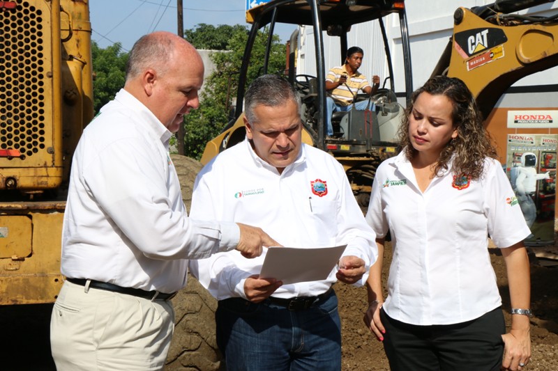 Seguimos desarrollando obras de beneficio colectivo por un Mejor Tampico: Gustavo Torres