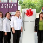 Inicia Verónica entrega de apoyos y equipamiento a desayunadores