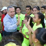 Conjuntan esfuerzos Gobierno e iniciativa privada para mejorar espacios públicos