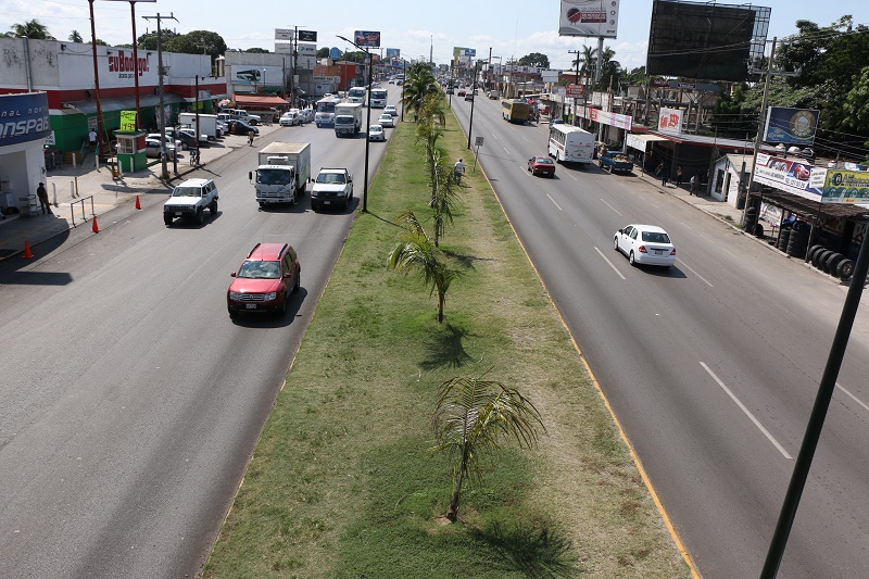 Concluyen trabajos de reencarpetado en la Prolongación de la Avenida Hidalgo