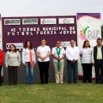 Inaugura Verónica 4º Torneo Municipal de Fútbol Fuerza Joven