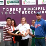 Inaugura Verónica 4º Torneo Municipal de Fútbol Fuerza Joven