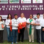 Inaugura Verónica 4º Torneo Municipal de Fútbol Fuerza Joven