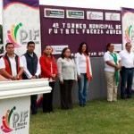 Inaugura Verónica 4º Torneo Municipal de Fútbol Fuerza Joven