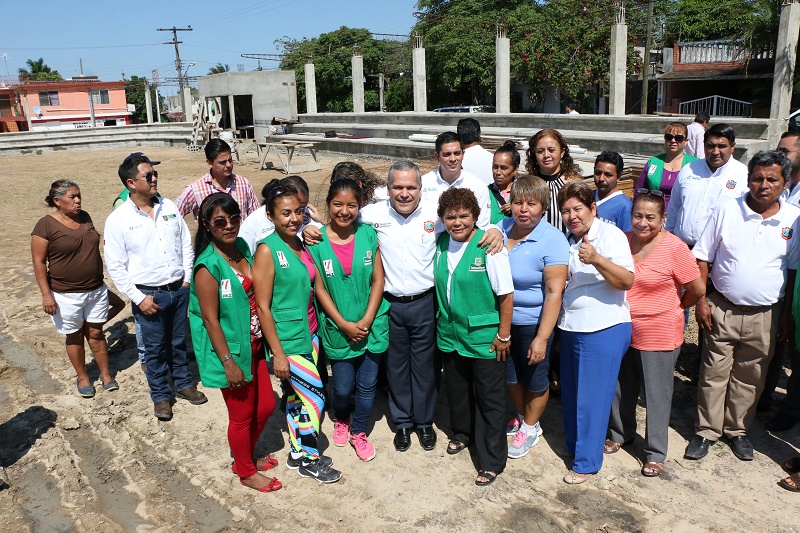Coordinan esfuerzos los tres niveles de gobierno para crear más y mejores espacios deportivos