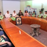 Apoya Canaco Tampico a Dirección de Tránsito con implementos para jóvenes que se desempeñarán como auxiliares de tránsito