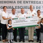 Mediante la suma de esfuerzos, destinan los tres órdenes de gobierno más de 5 millones de pesos a escuelas de tiempo completo