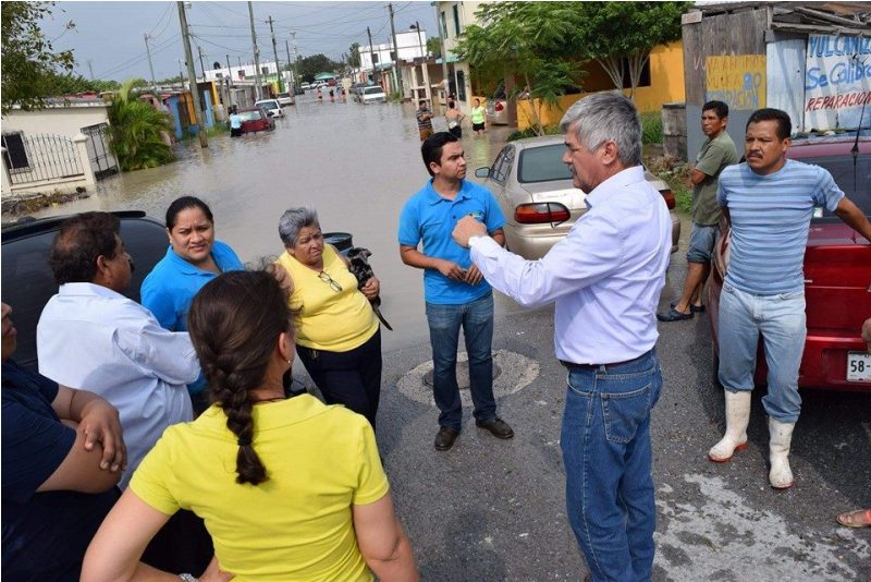 Atiende JLHC afectaciones y daños por lluvias Atiende JLHC afectaciones y daños por lluvias
