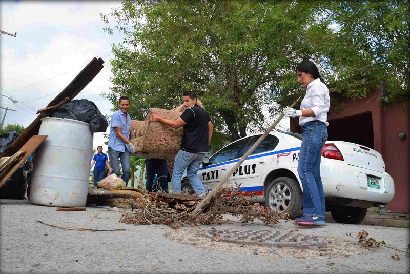 Intensifica Gobierno de Lety Salazar campaña de descacharrización Intensifica Gobierno de Lety Salazar campaña de descacharrización