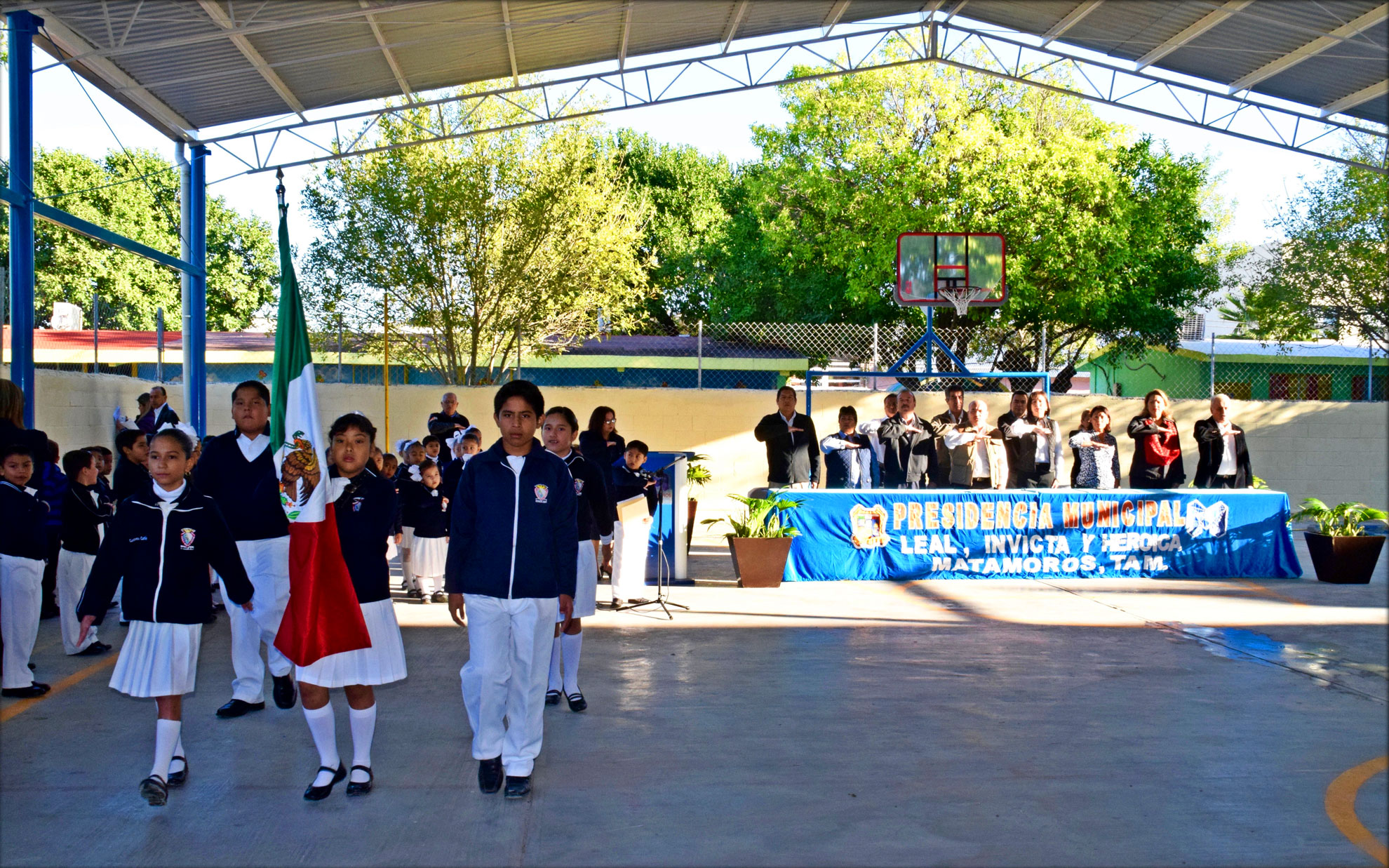 Gobierno de Lety Salazar cumple con la educación a través de obras de infraestructura educativa