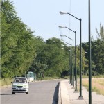 Concluye el Gobierno de Tampico la rehabilitación de alumbrado público en el bordo Cascajal-Nacional