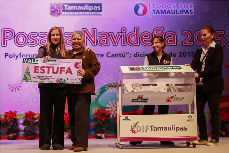 DIF Tamaulipas festeja posada navideña con adultos mayores DIF Tamaulipas festeja posada navideña con adultos mayores
