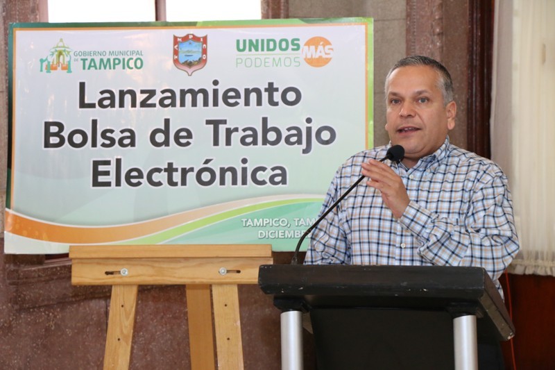 Presenta Ayuntamiento de Tampico "Bolsa de Trabajo Electrónica"