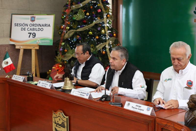 Aprueba cabildo de Tampico anteproyecto del Presupuesto de Egresos para 2016