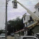 Realiza Gobierno de Tampico labores de rehabilitación de alumbrado público