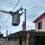 Realiza Gobierno de Tampico labores de rehabilitación de alumbrado público