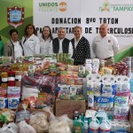 Apoyan juntos sociedad y gobierno de Tampico a sectores vulnerables
