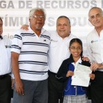 Entregan gobierno del estado y municipio becas a estudiantes tampiqueños