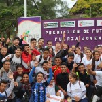 Premia Verónica a ganadores del 4º Torneo de Fútbol “Fuerza Joven”