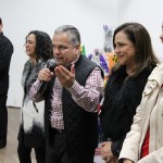 Conviven Gustavo Torres Salinas y su esposa Silvia Alcaraz con integrantes de los Consejos Vecinales