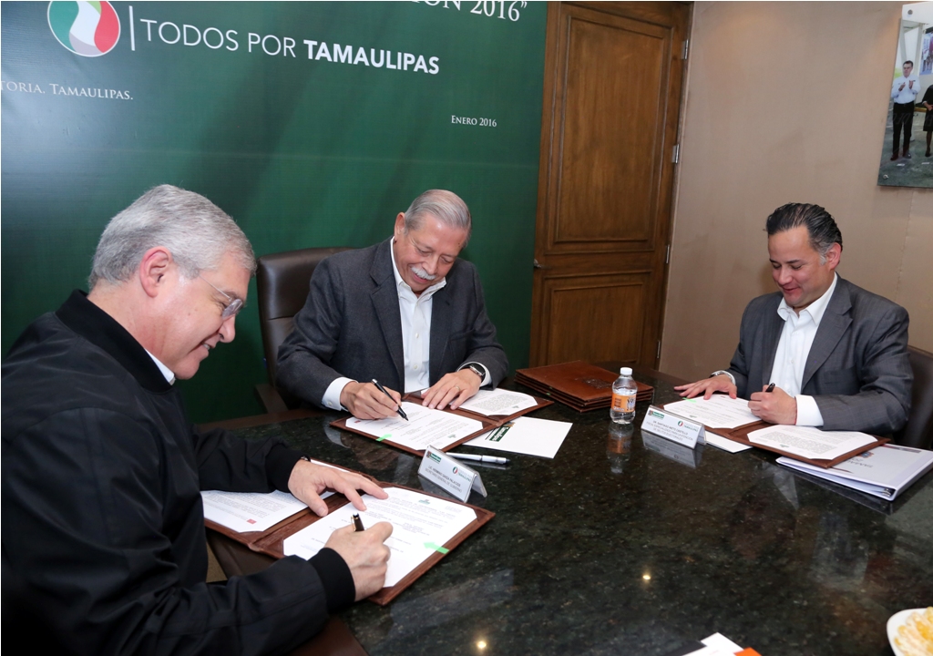 Encabeza Gobernador firma de convenio para blindaje electoral Encabeza Gobernador firma de convenio para blindaje electoral