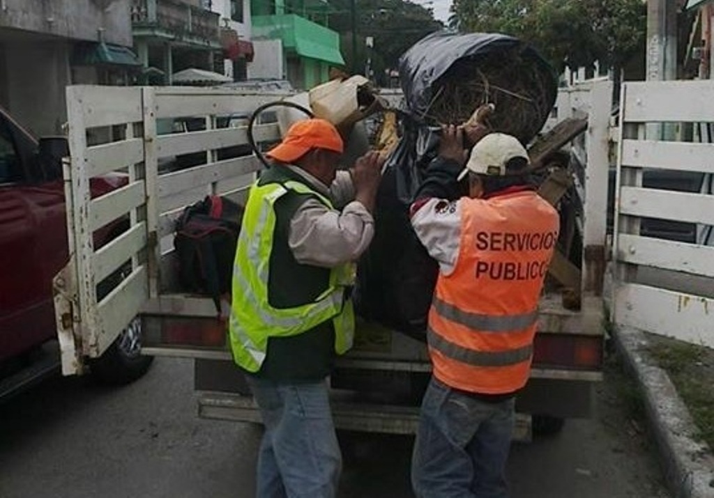 Recolecta Gobierno de Tampico 22 mil 50 toneladas de basura especial