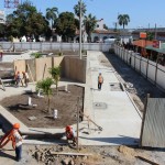 Avanza construcción de la plaza Hijas de Tampico