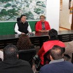 Recibe Alcalde saludo de ex legisladora federal