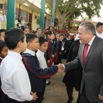 Autoridades educativas reconocen labor del alcalde Gustavo Torres por la realización de importantes obras